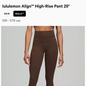 Lululemon Align High-Rise Pants Leggings